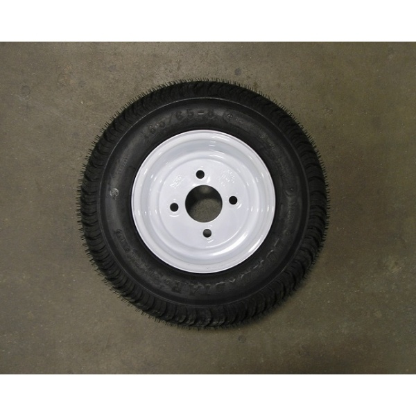 165/65-8 tyre with 8  - 4 on 4
